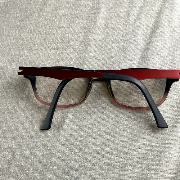 Bellagio Ombre Brown Red Glasses Frames Eyeglasses 748 49 18 145 - Picture 2 of 7